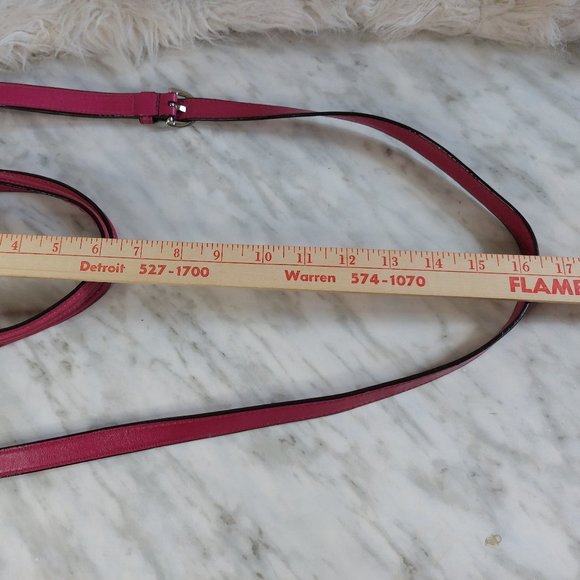 Coach F23901 Pink Daisy Leather Mia Leather Crossbody Bag - Picture 15 of 15